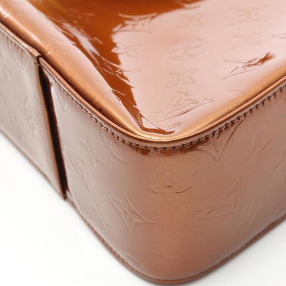 LOUIS VUITTON Brown Leather Tote Bag - Picture 10 of 10